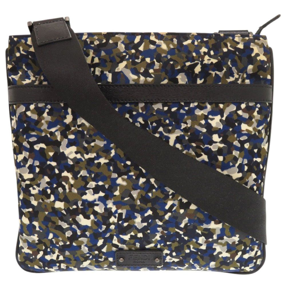 フェンディ 7VA369-6DZ ナイロン レザー マルチ ショルダーバッグ 0487 FENDI メンズ