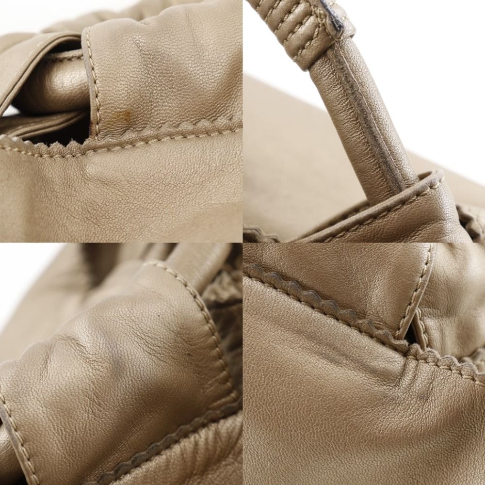 LOEWE】ロエベ ナッパアイレ ラムスキン ゴールド レディース 