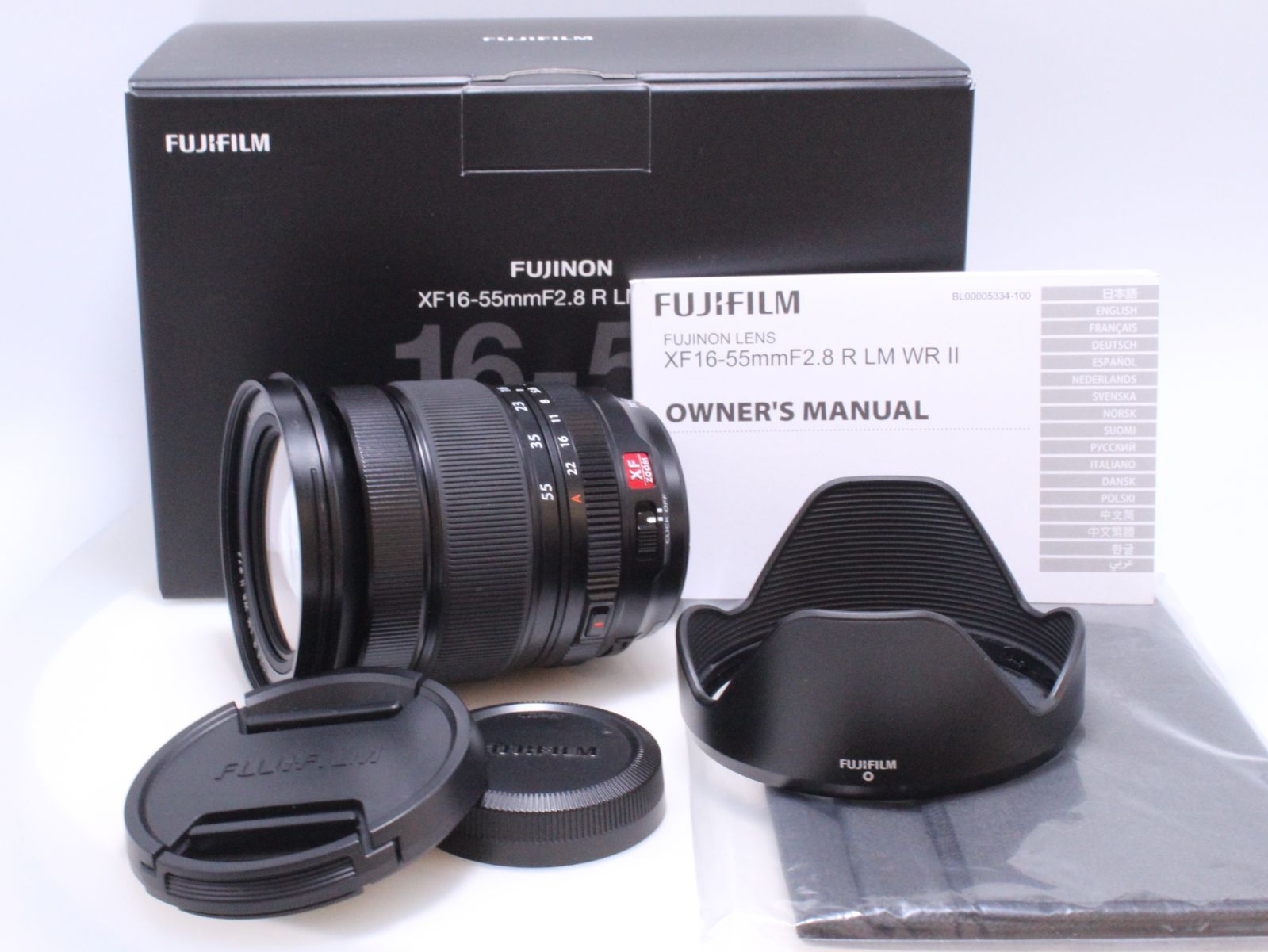 FUJIFILM XF16-55mm F2.8 R LM WR II フジノン ズームレンズ