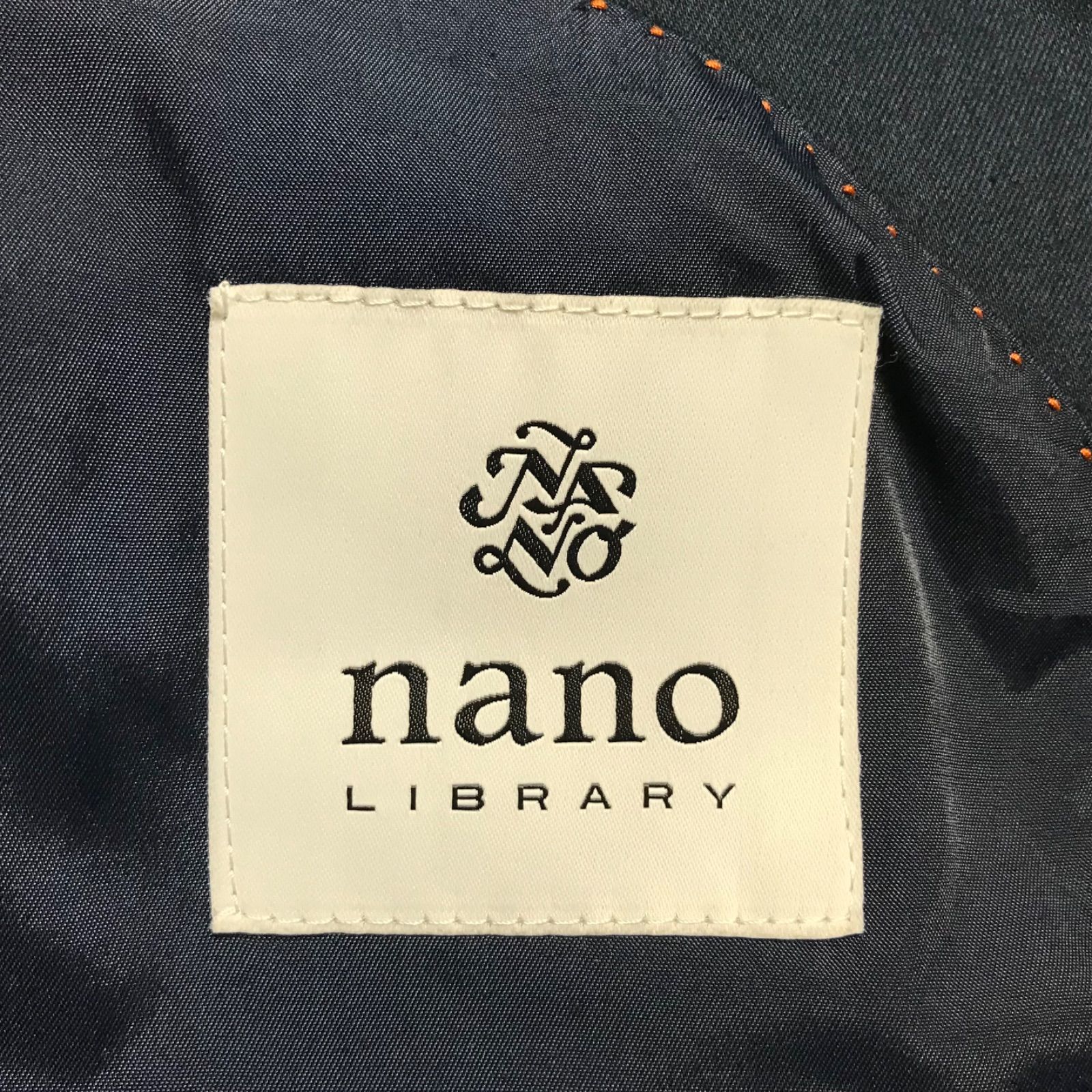 w^)b nano LIBRARY ナノユニバース 高級 ナノライブラリー テーラード 