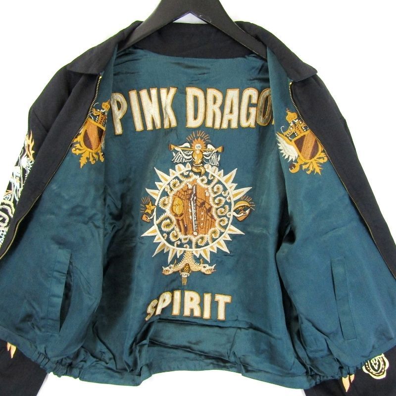 Rock a Beat PINK DRAGON ピンクドラゴン スカジャン 80s FDC