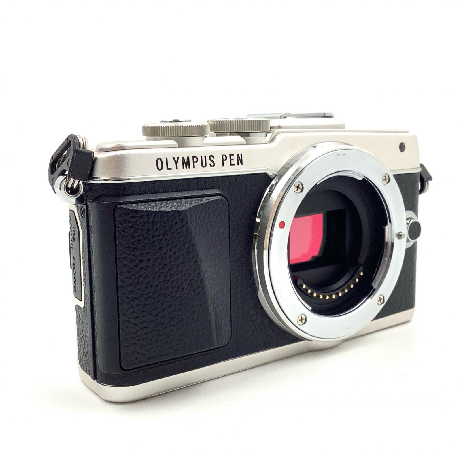 OLYMPUS デジタル一眼 PEN Lite E PL 7 ボディ シルバー