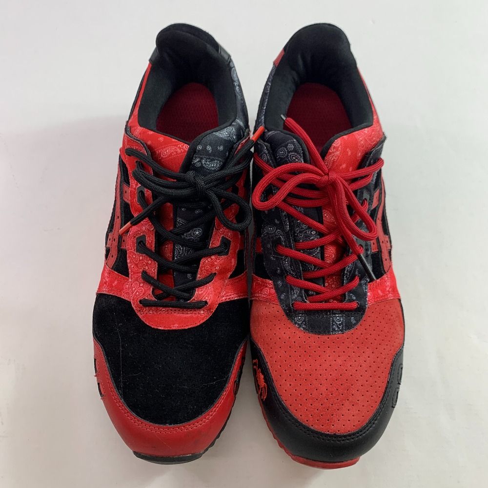 中古】04w0975▽※Red Spider × Asics Gel-Lyte 3 1201A854 レッド スパイダー × アシックス ゲルライト3  レッド/ブラック 30cm スニーカー【八王子店】 - メルカリ