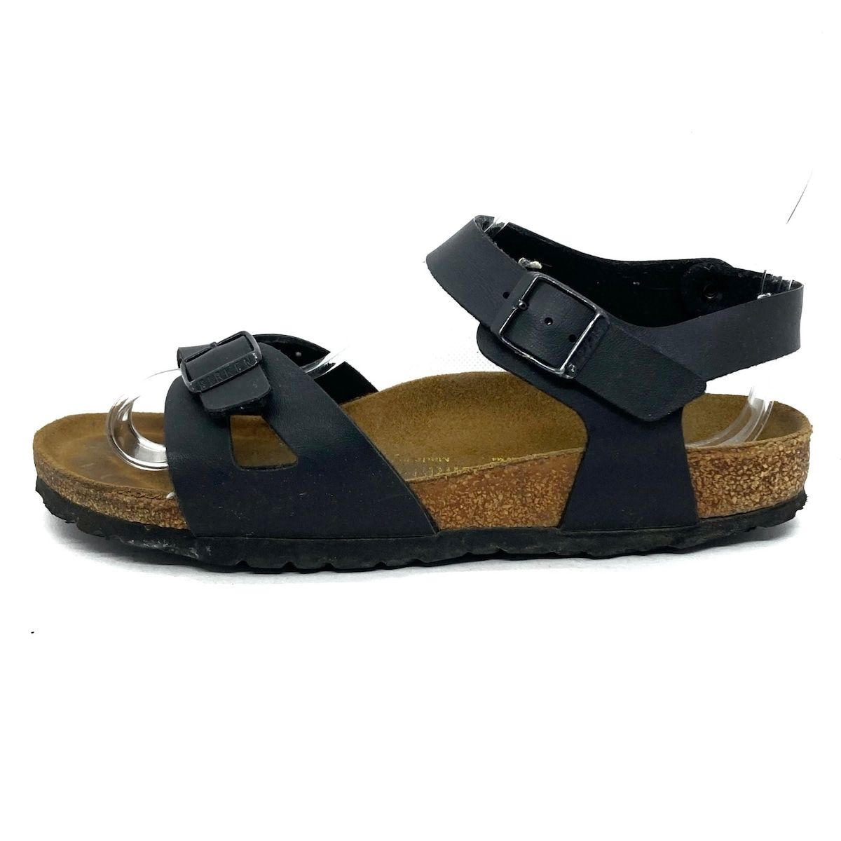 BIRKEN STOCK(ビルケンシュトック) サンダル 24 レディース - 黒