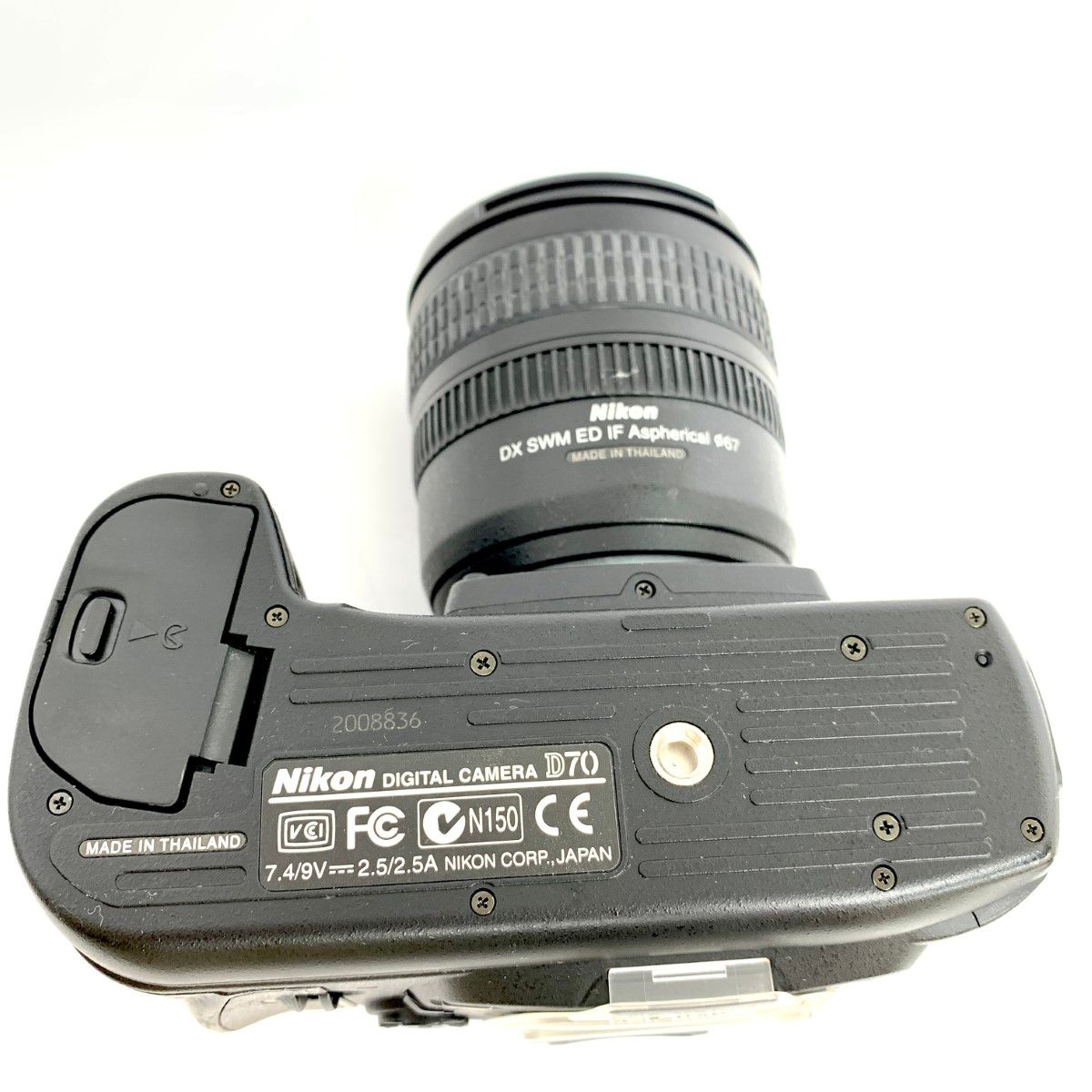 ジャンク品 NIKON ニコン D70 カメラ ボディ＆レンズ 充電器 