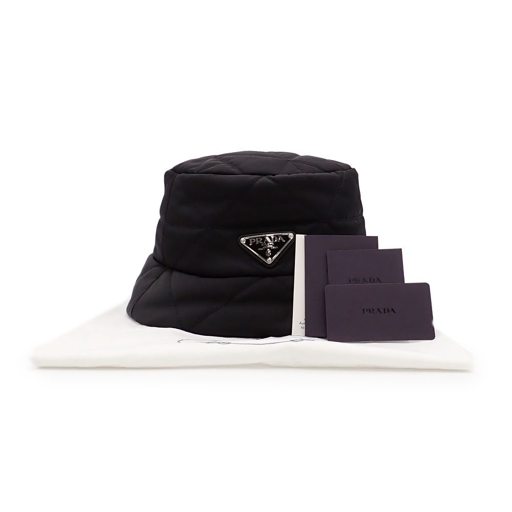 【新品未使用】PRADAバケットハットM PRADA バケットハット Mサイズ アウトレット 価格 通販