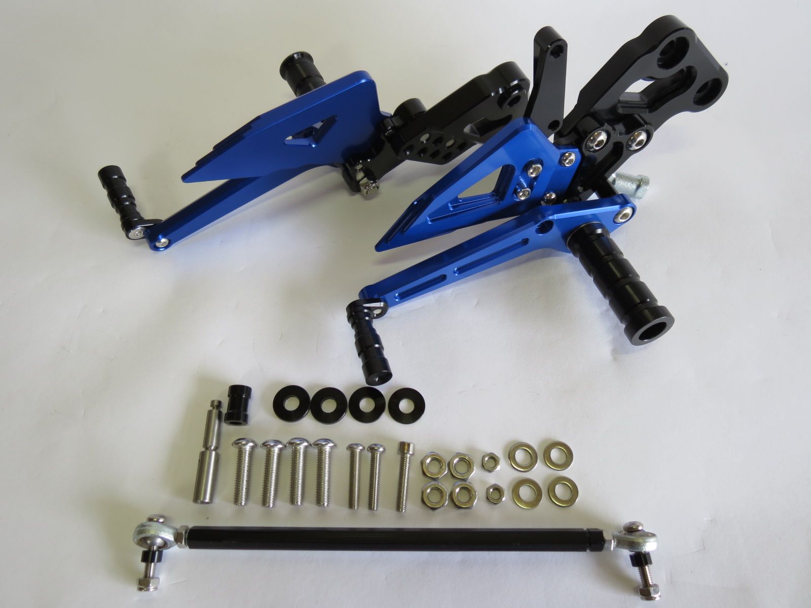 GSX-R125 150 2017- GSX-S125 150 2017- gsxr125 gsxs125 CNC 調整式 バックステップ 青