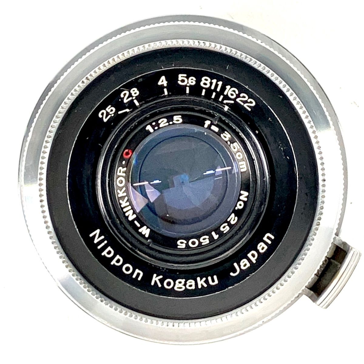 ニコン Nikon W-NIKKOR.C 3.5cm F2.5 Sマウント 35mm レンジ