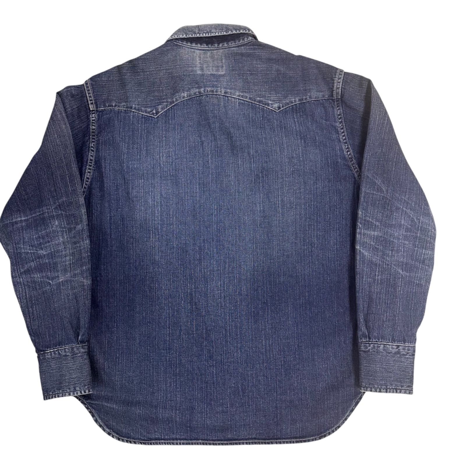 ファッション 70】subculture SKULLTAG キムタク着 SHIRT WESTERN DENIM トップス