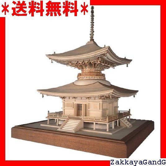 ウッディジョー 木製建築模型 1/50 石山寺多宝塔 Amazon