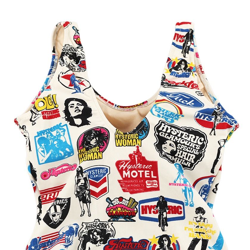 00's HYSTERIC GLAMOUR ヒステリックグラマー 総柄プリント