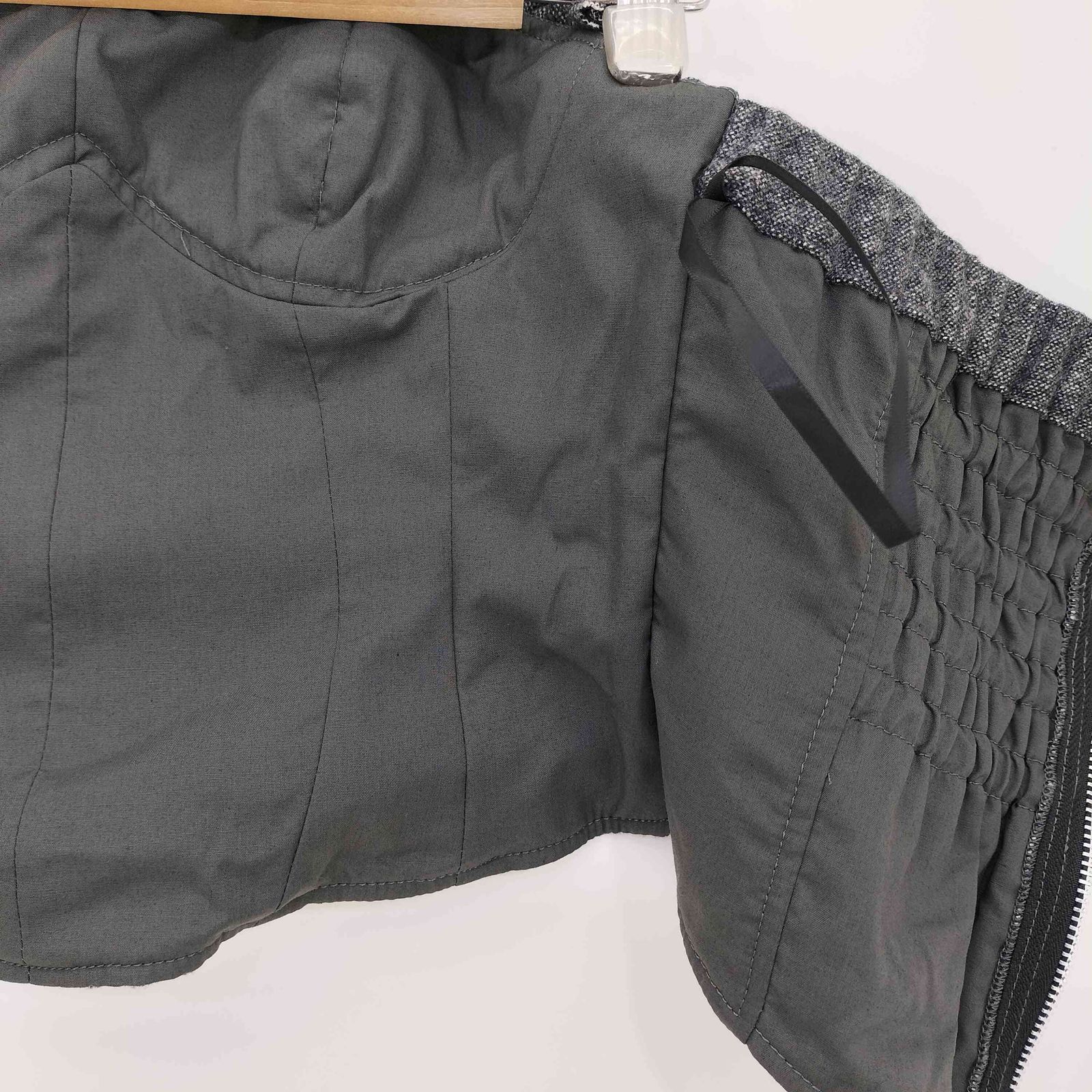 USED古着(ユーズドフルギ) JOSE MOON TWEED BUSTIER チューブトップ ベアトップ 中古 古着 0406 ユーズドフルギ USED古着 JOSE MOON TWEED BUSTIER チューブ