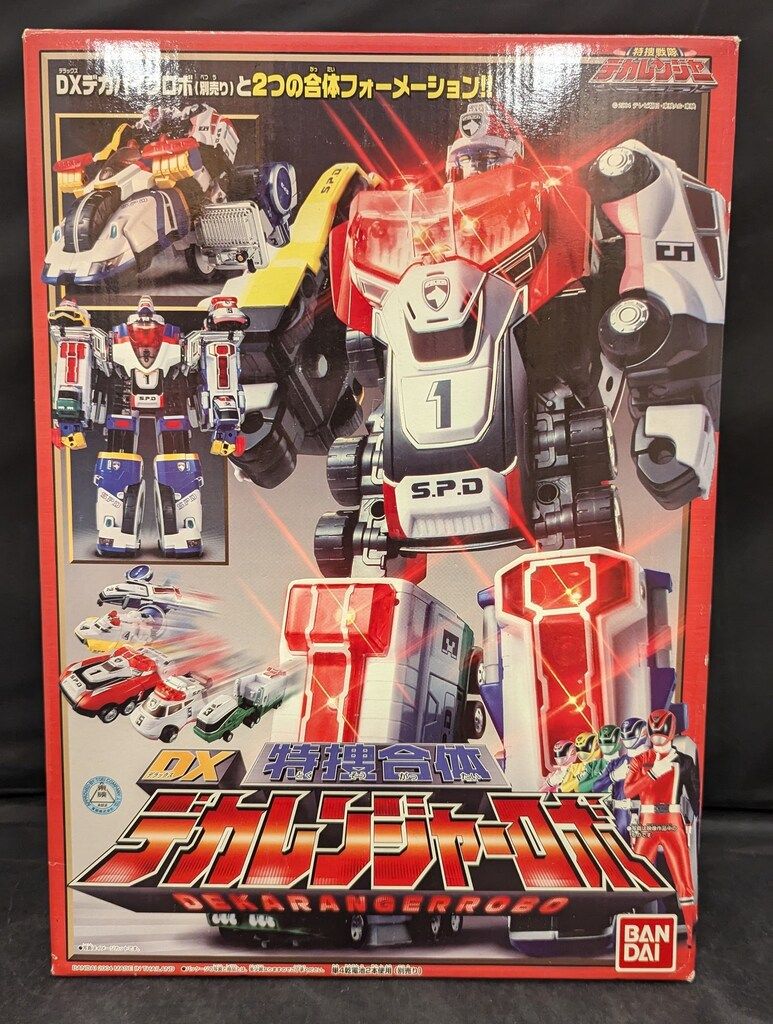 バンダイ 特捜合体シリーズ 特捜戦隊デカレンジャー 特捜合体DXデカレンジャーロボ 後期赤箱 後期