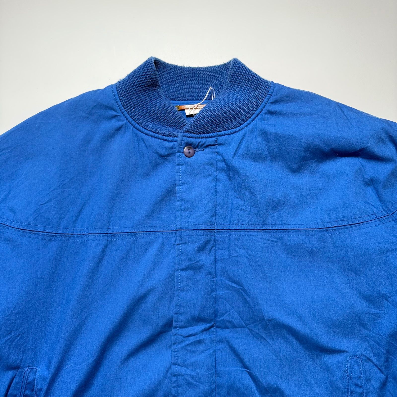 80s カタリナ ブルーカップショルダージャケット USA製【44