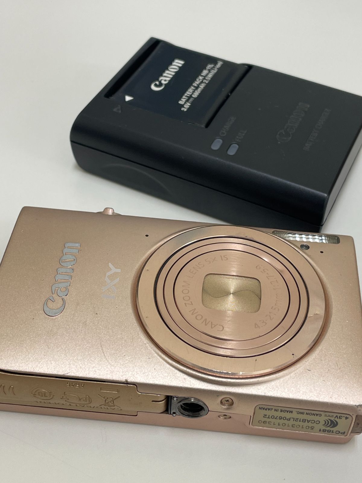 K【】Canon IXY430F ゴールド 良い シャンパン コンパクト