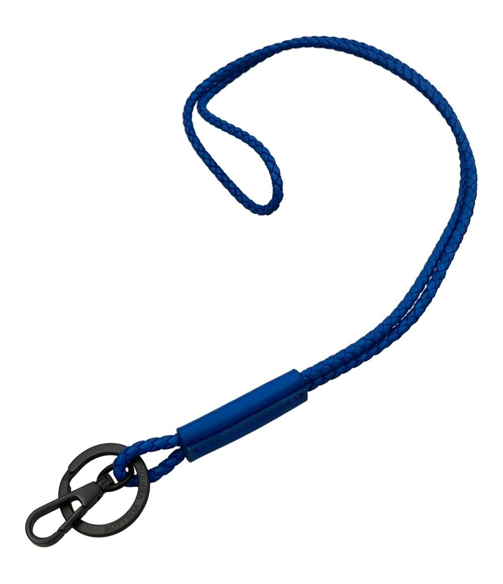 【極美品】BOTTEGA VENETA イントレチャート　キーリング　ストラップ 極美品】BOTTEGA VENETA イントレチャート キーリング