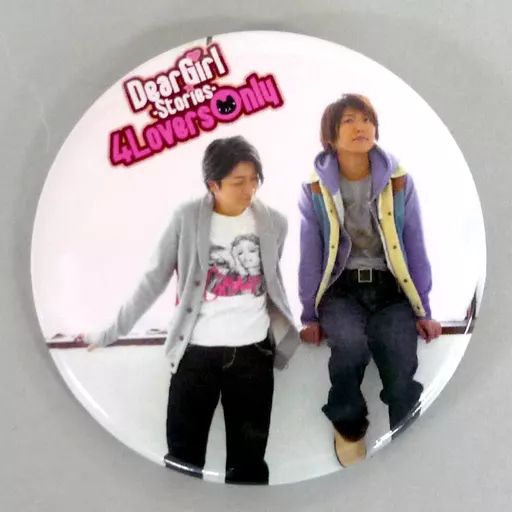 中古】バッジ・ピンズ(男性) 神谷浩史＆小野大輔(4Lovers Only) 缶