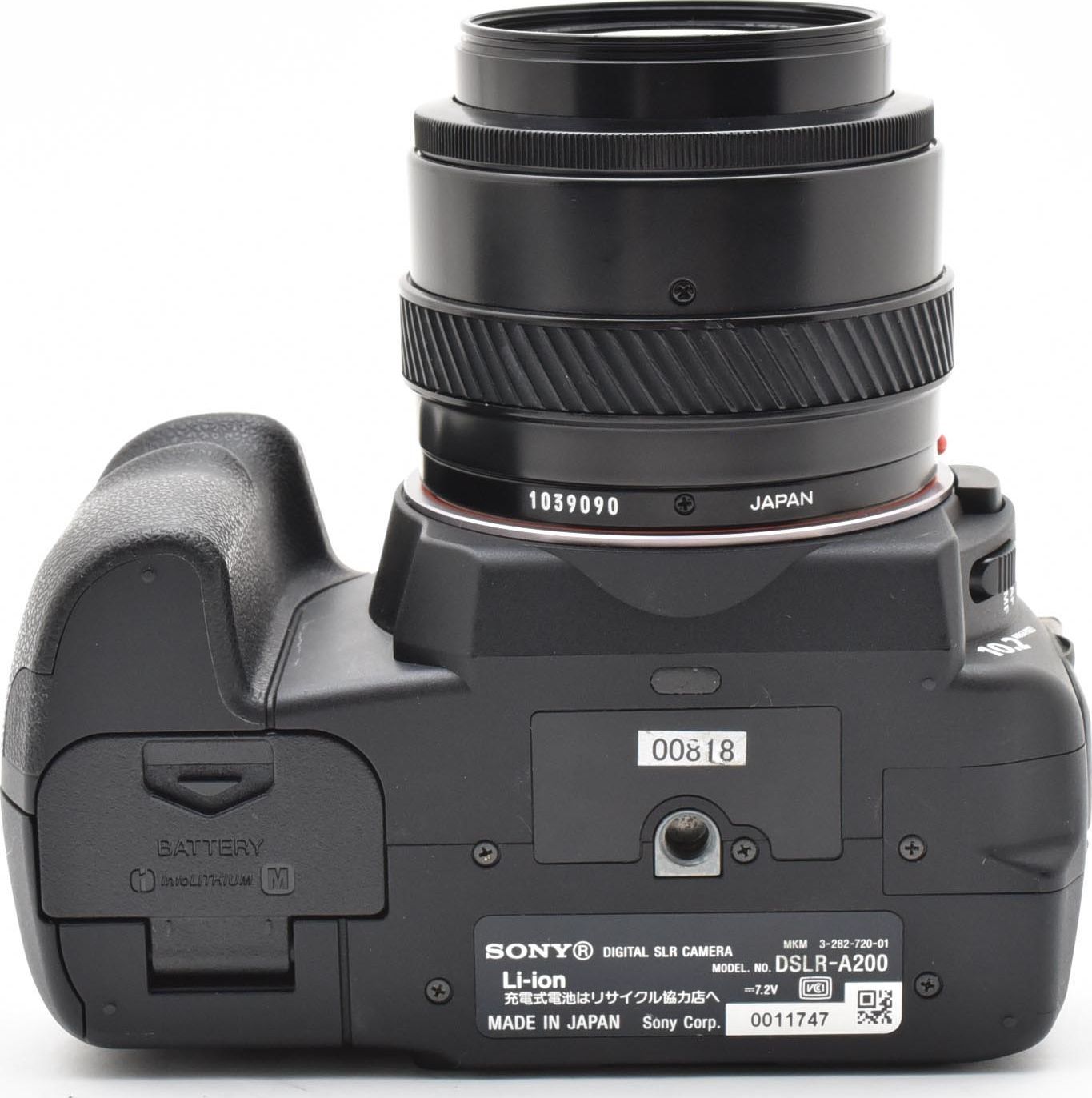 I25[6888B]☆美品☆ ソニー SONY α200 ボディ DSLR-A200 レンズセット