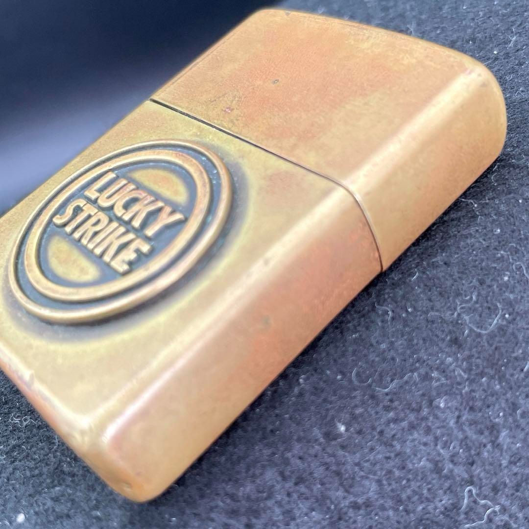 ZIPPO ラッキーストライク 立体ロゴメタル貼り1994年製
