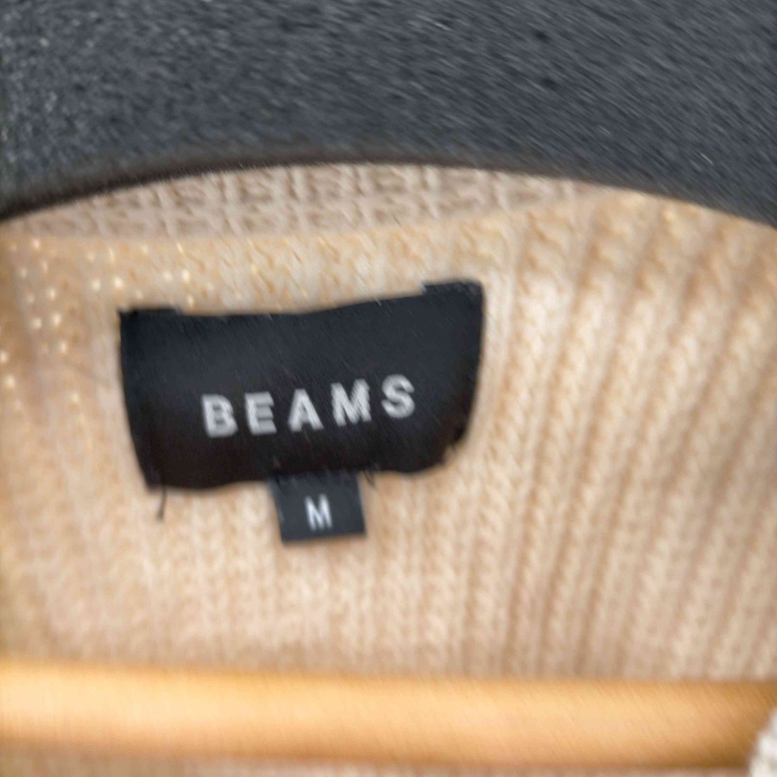 ビームス BEAMS 21AW 5ゲージ ルーズ ワッフル ニット メンズ JPN：M