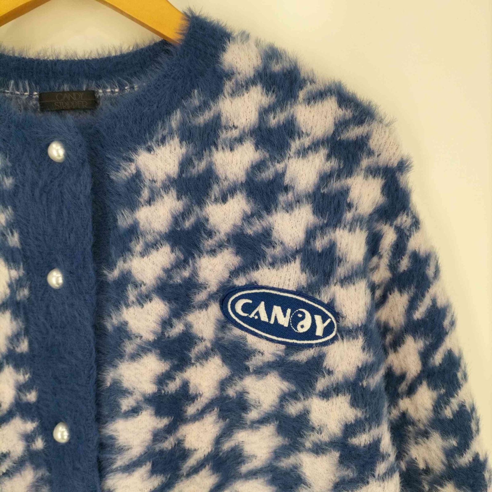 キャンディストリッパー Candy Stripper FLUFFY KNIT CARDIGAN