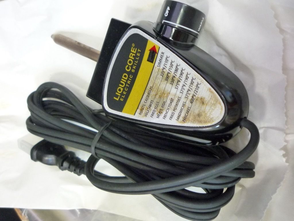 未使用 ロイヤルクイーン 電気スキレット 両手鍋 フライパン 蓋