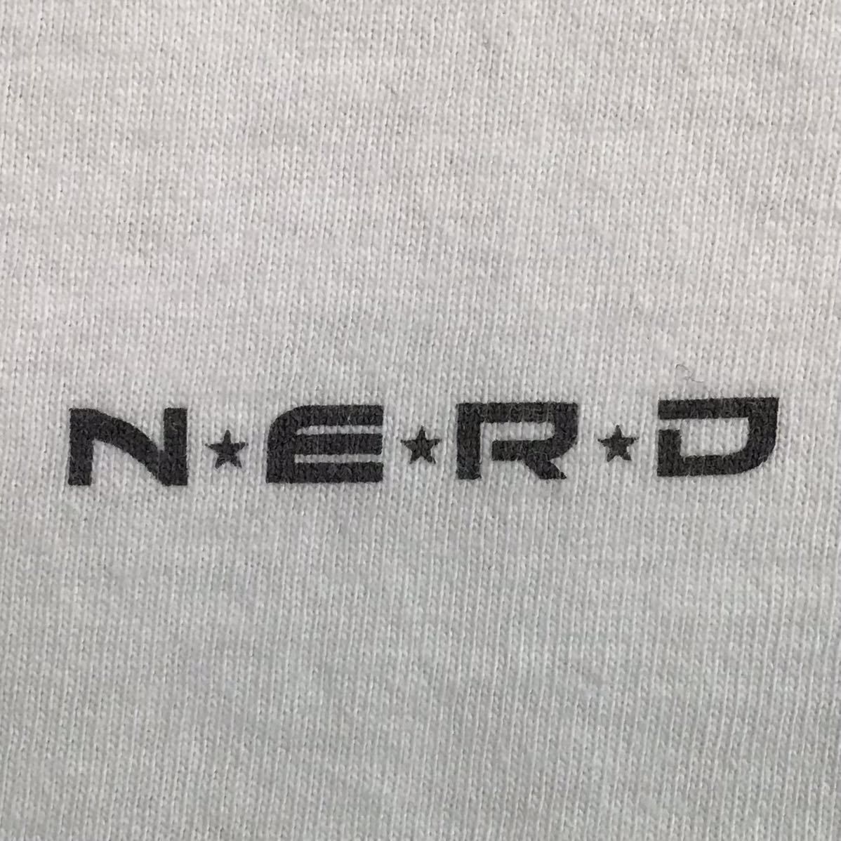 ★激レア★ N.E.R.D × BAPE Tシャツ Lサイズ a bathing ape NERD pharrell THE NEPTUNES  star trak エイプ ベイプ アベイシングエイプ NIGO