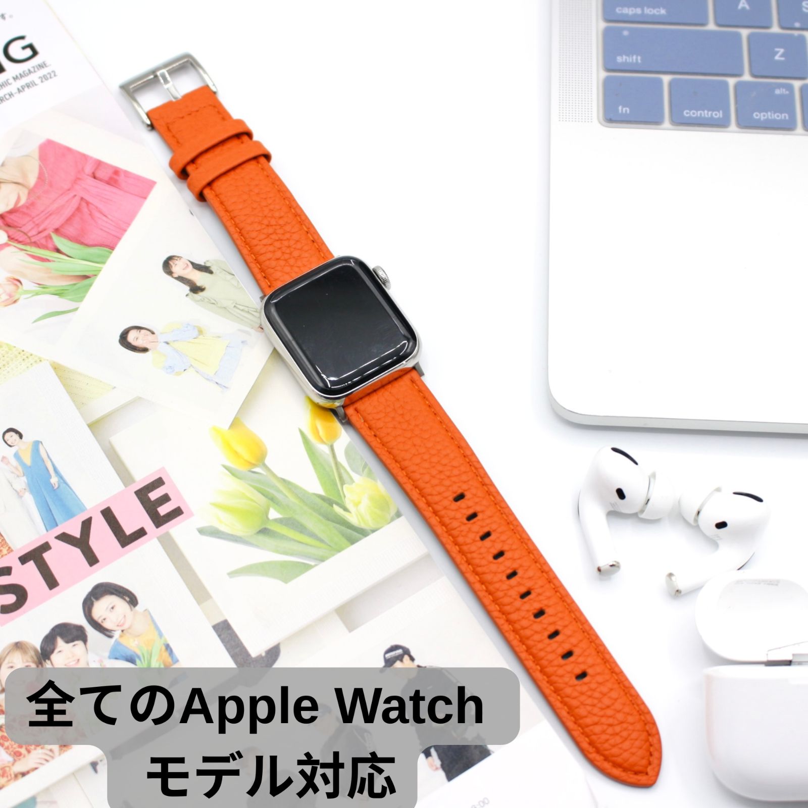 MODIGI Apple Watch 4 5 6 本革バンド 40 41 44 Apple Watch アップルウォッチ ベルト レザー 本革 バンド