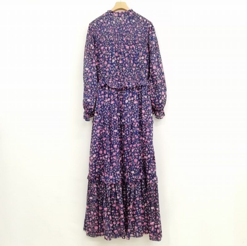 イザベルマラン ISABEL MARANT 19A038E フラワー ロング マキシ 