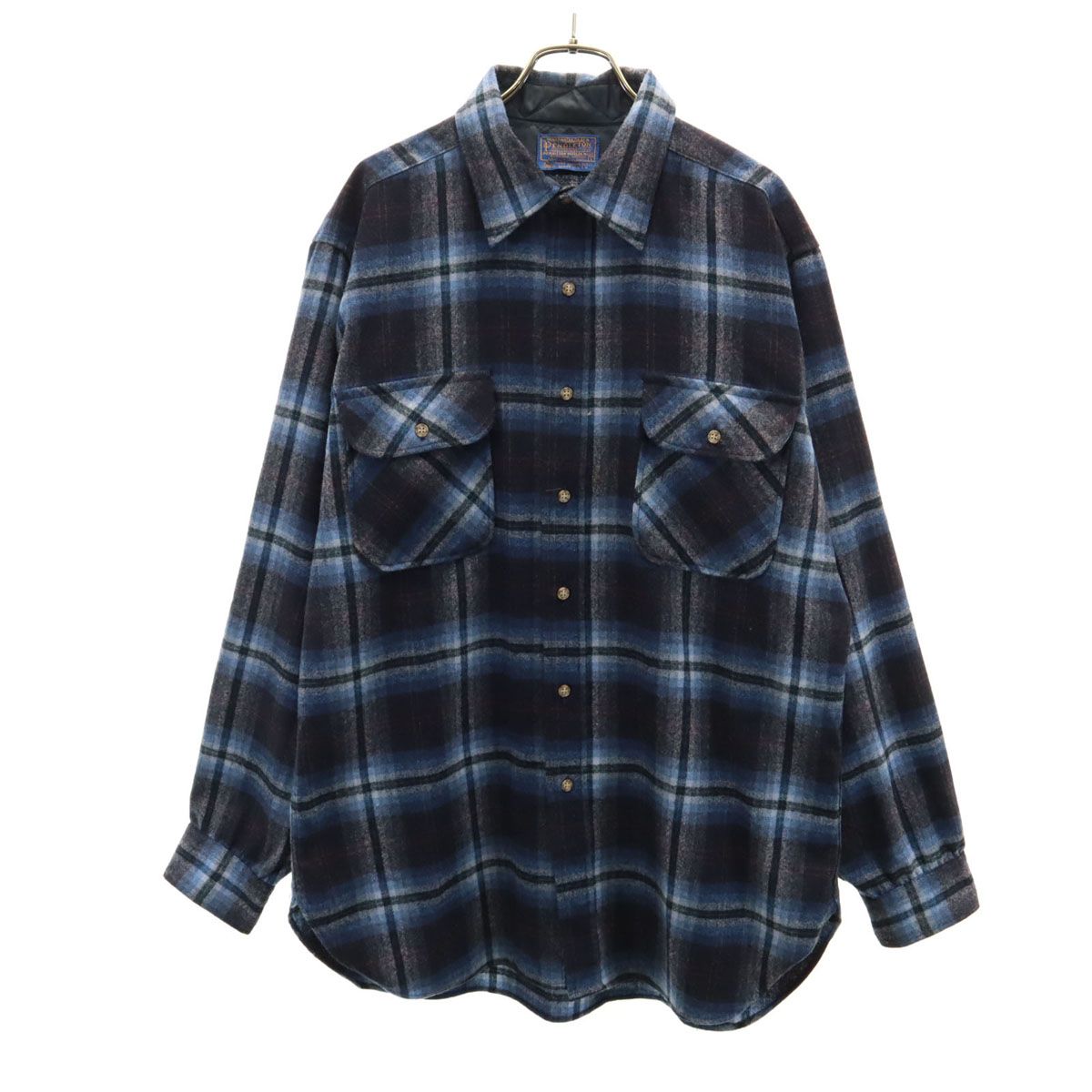 PENDLETON 70s ネルシャツ チェック柄 L PENDLETON ペンドルトン 70s USA製 ヴィンテージ チェック柄