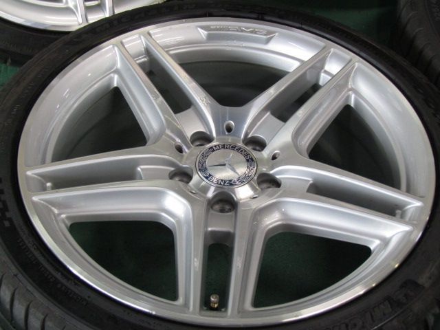 必見の優れ物が満載。 発送 品 メルセデスベンツ W204 Cクラス後期純正 AMG5スポーク