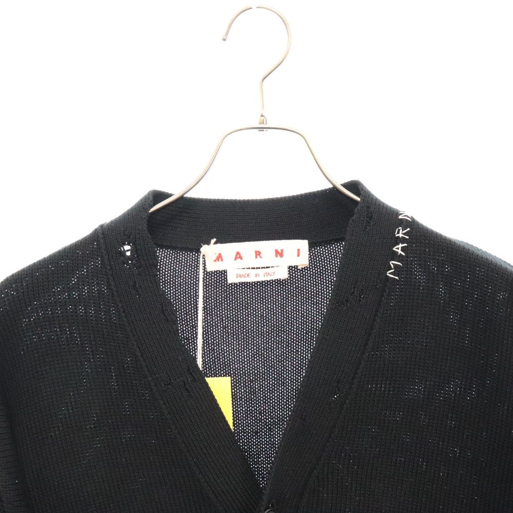 MARNI 24AW HANDSTICH CARDIGAN ダメージ加工 MARNI 24AW