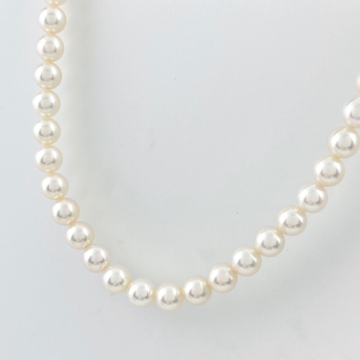 在庫一掃 タサキ TASAKI パール デザインネックレス シルバー 925 真珠 ネックレス SV パール レディース