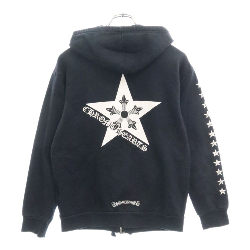 ◆CHROME HEARTS◆セメタリーハリウッド ジップアップ パーカー CHROME HEARTS (クロムハーツ) SWTSHRT HD ZIP バックスター
