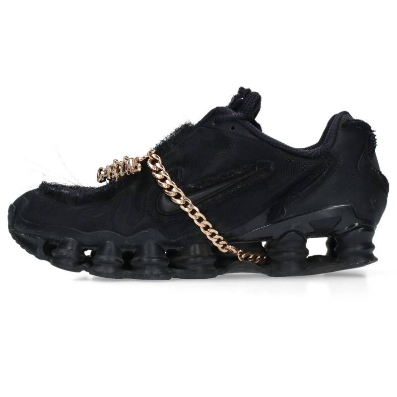 ナイキ ×コムデギャルソン COMME des GARCONS SHOX TL CJ0546-001 ショックスTLチェーンスニーカー レディース  29cm