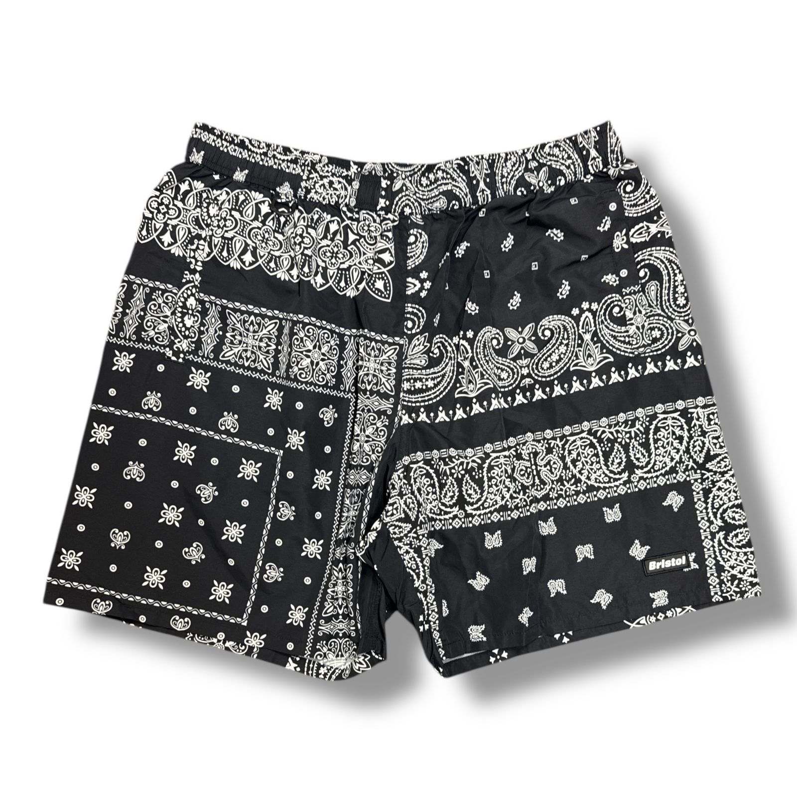 F.C.R.B. F.C.Real Bristol 21SS SMALL LOGO SHORTS スモールロゴショーツ ハーフパンツ エフシー ルブリストル FCRB-210044 ブラック L 91406A6