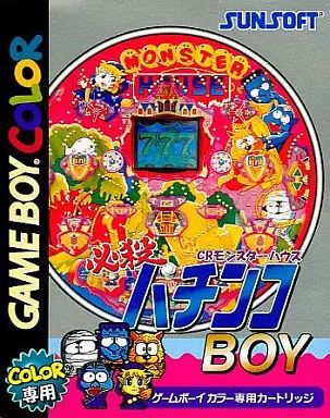 ゲームボーイカラー専用 ソフト いつでもパチンコGB  CRモンスターハウス GB】いつでもパチンコGB CRモンスターハウス【実況なし