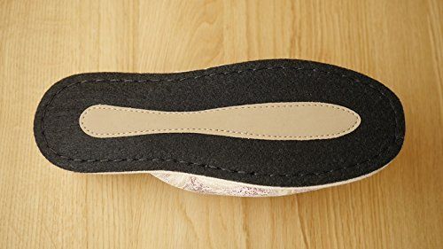 通年用 花柄フェルト底