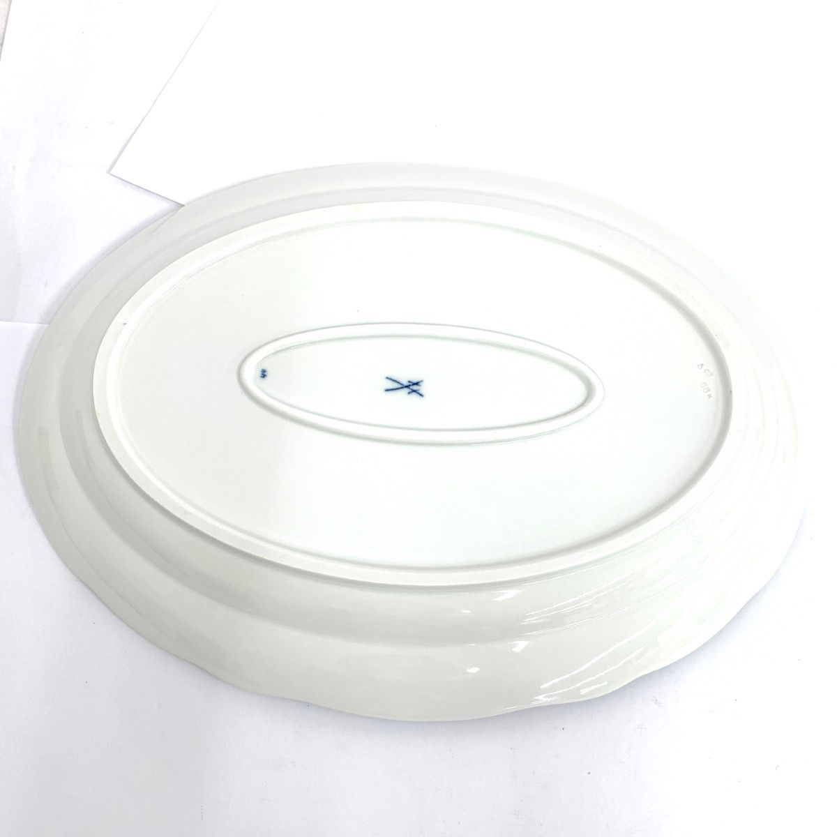 Meissen マイセン ブルーオニオン オーバルプレート 大皿 240001151056
