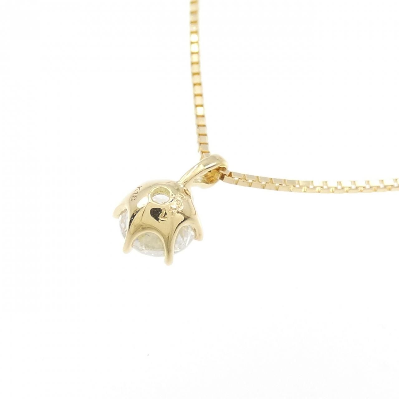 新品】K18YG ダイヤモンド ネックレス 0.347CT G SI2 VG - メルカリ 