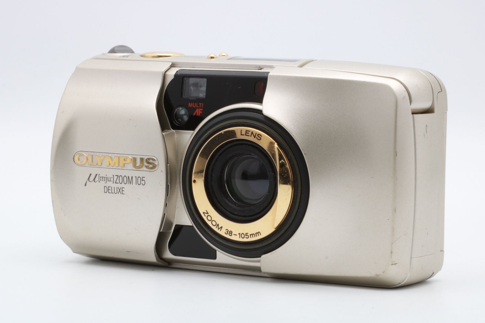 【完動品】OLYMPUS μ ZOOM 105 DELUXE 動作確認済み 完動品】OLYMPUS μ ZOOM 105 DELUXE 動作確認済み - メルカリ