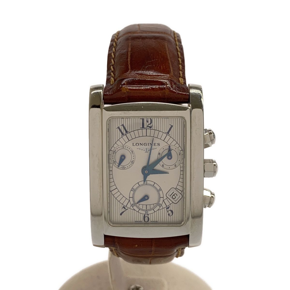 Longines Quartz ベルト交換済 クロノグラフ 時計 Longines Quartz ベルト交換済 クロノグラフ 時計