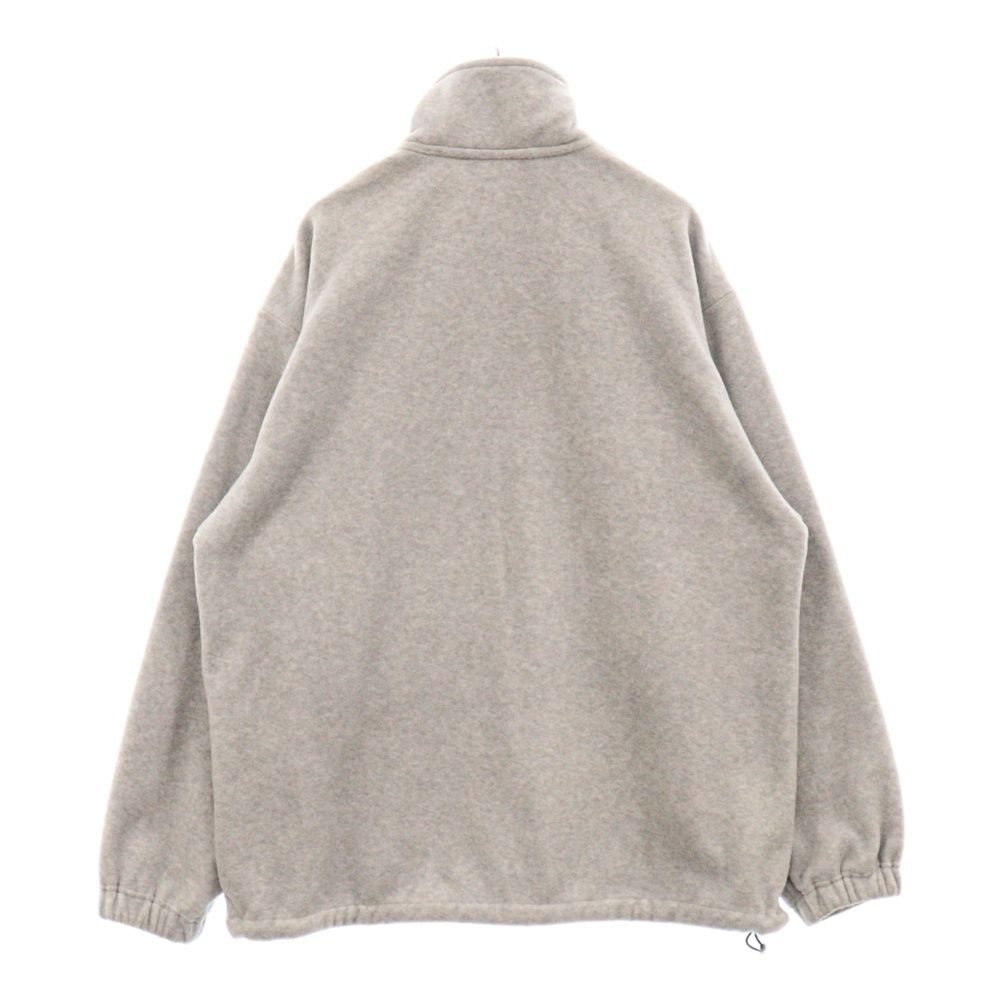 ENNOY (エンノイ) 23AW CITY FLEECE シティ フリース 刺繍ロゴ ジップ 
