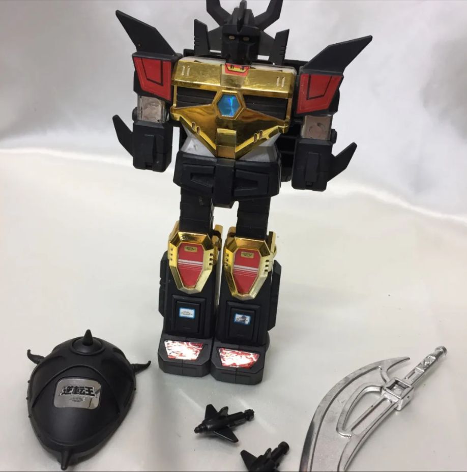 S ヴィンテージ タカトク 合金 逆転イッパツマン 逆転王 ブラックDXタイプ 昭和レトロ レトロ玩具 タカトクトイス
