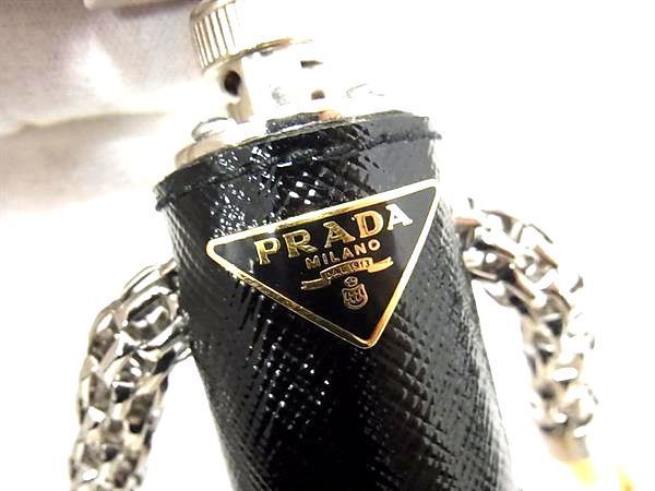 □極美品□ PRADA プラダ ロボットブリキ サフィアーノレザー