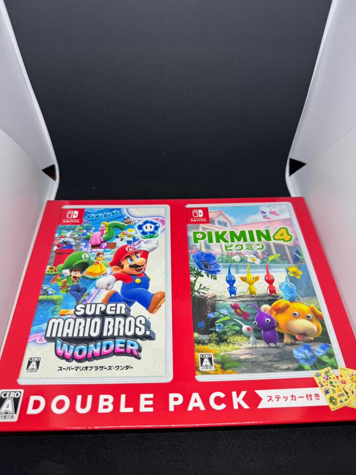 スーパーマリオブラザーズ ワンダー・ピクミン4ダブルパック Switch