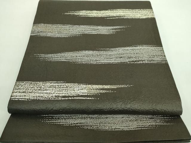 平和屋着物■極上　西陣の名門　加納幸謹製　六通柄袋帯　平揉織　金糸　逸品　DZAA7441kh5 平和屋着物□極上 西陣の名門 加納幸謹製 六通柄袋帯 平揉織 金糸 逸品