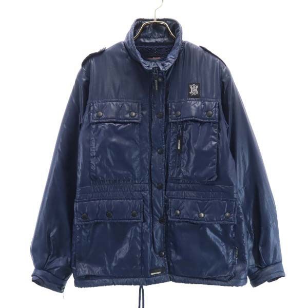 F.C.R.B ナイロンジャケット M ジップ ネイビー フリース F.C.R.B ナイロンジャケット M ジップ ネイビー フリース ウェア