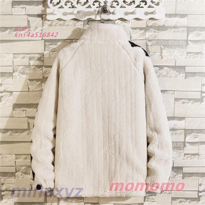 フリースジャケット メンズ 厚手 立ち襟 ボアジャケット 裏ボア 防寒 裏起毛 ブルゾン アウター 厚手 あったか 40代 保温 50代 アウトドア kni4a516842 KANDAIZUMI_COM