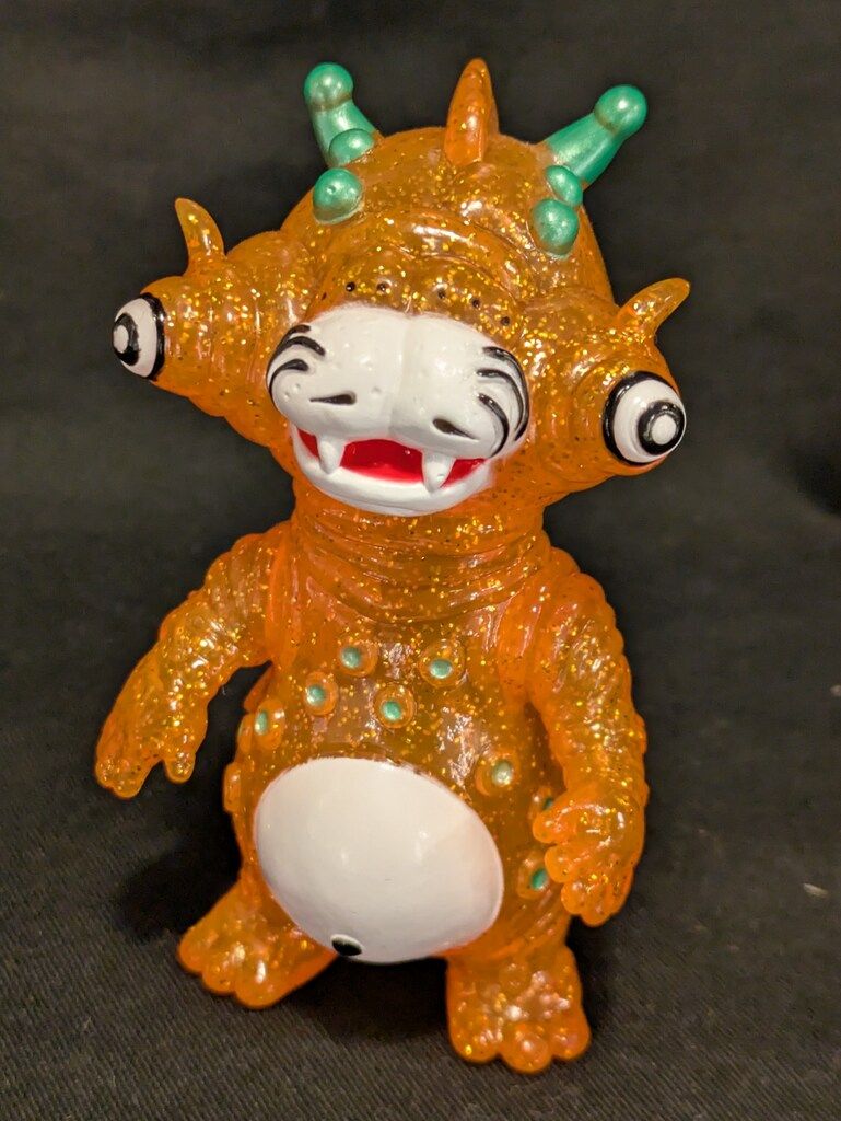 MAXTOY ミニソフビ怪獣倉庫シリーズ 少年怪獣テツオン クリア